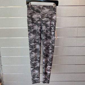 Emily Hsu CycleBar Legging - Gray Camo - NWT